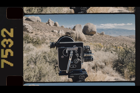 CAMERA IN THE DESERT